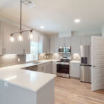 Villas at Birnham Woods; Two, Three and Four Bedroom Townhomes in Spring, TX near Houston, Tomball, Conroe, and The Woodlands; Pet-friendly luxury apartment community.
